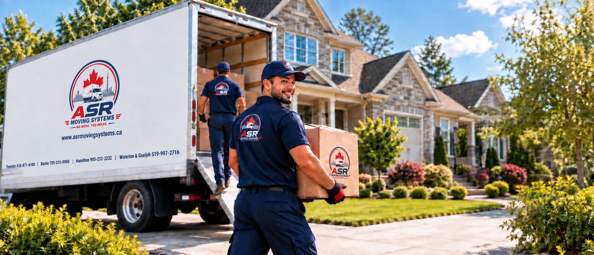 ASR Moving Systems team serving Toronto and the GTA