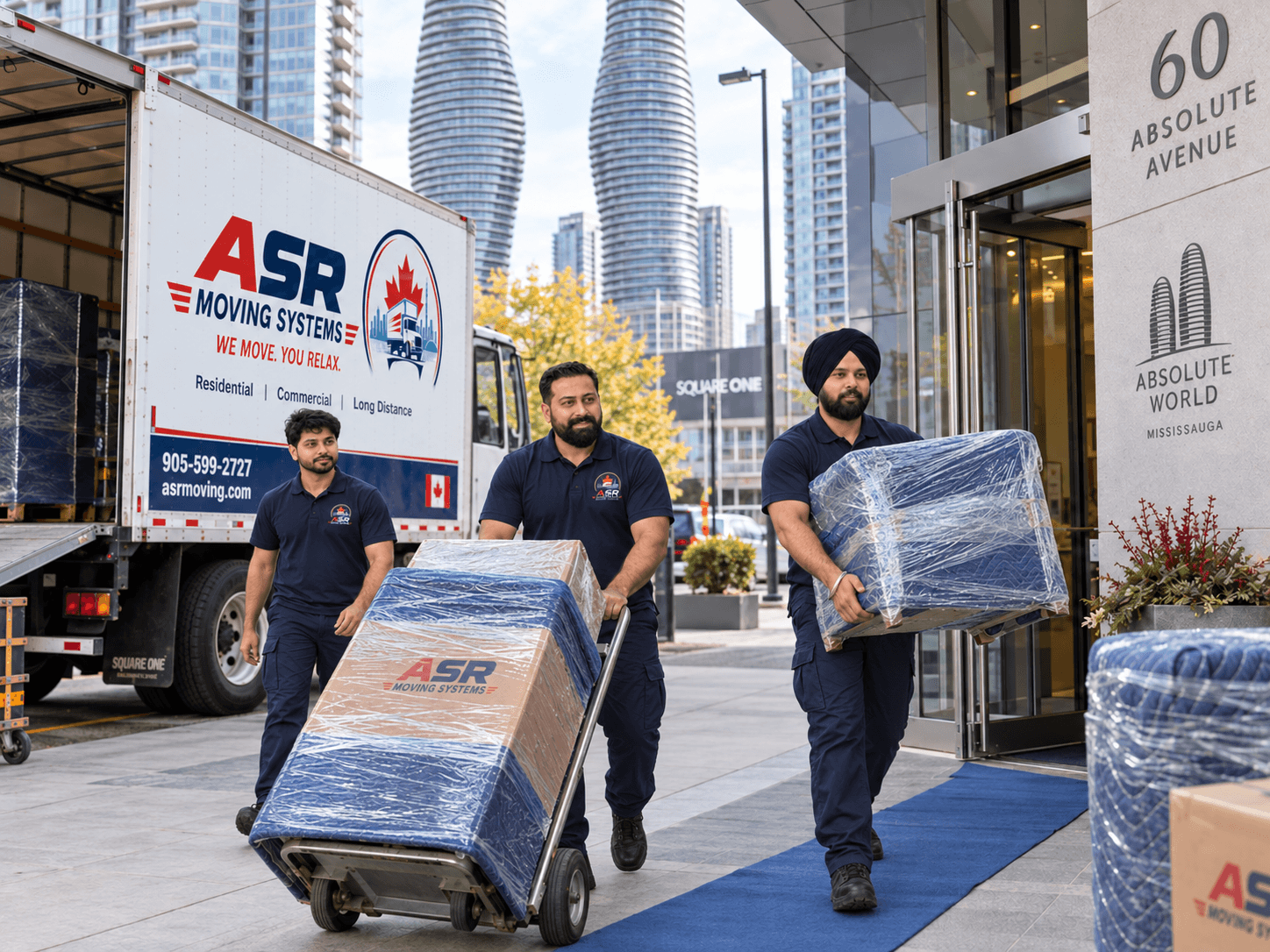 ASR movers serving Mississauga
