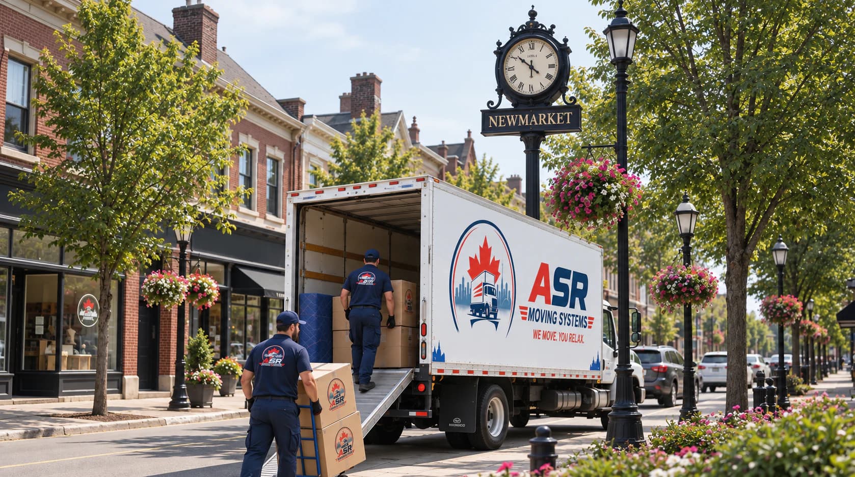 ASR movers serving Newmarket