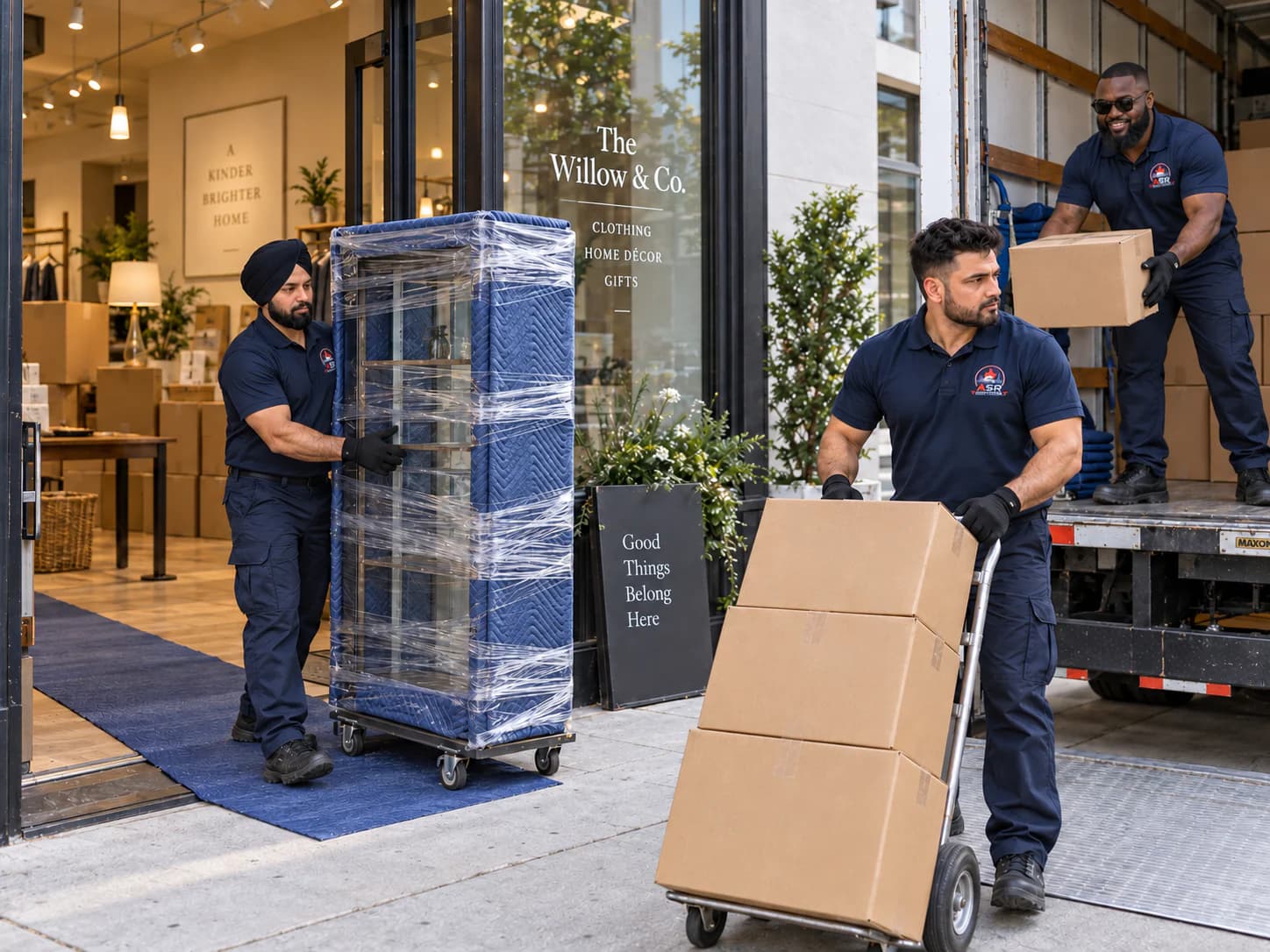 ASR Moving Systems team serving Newmarket