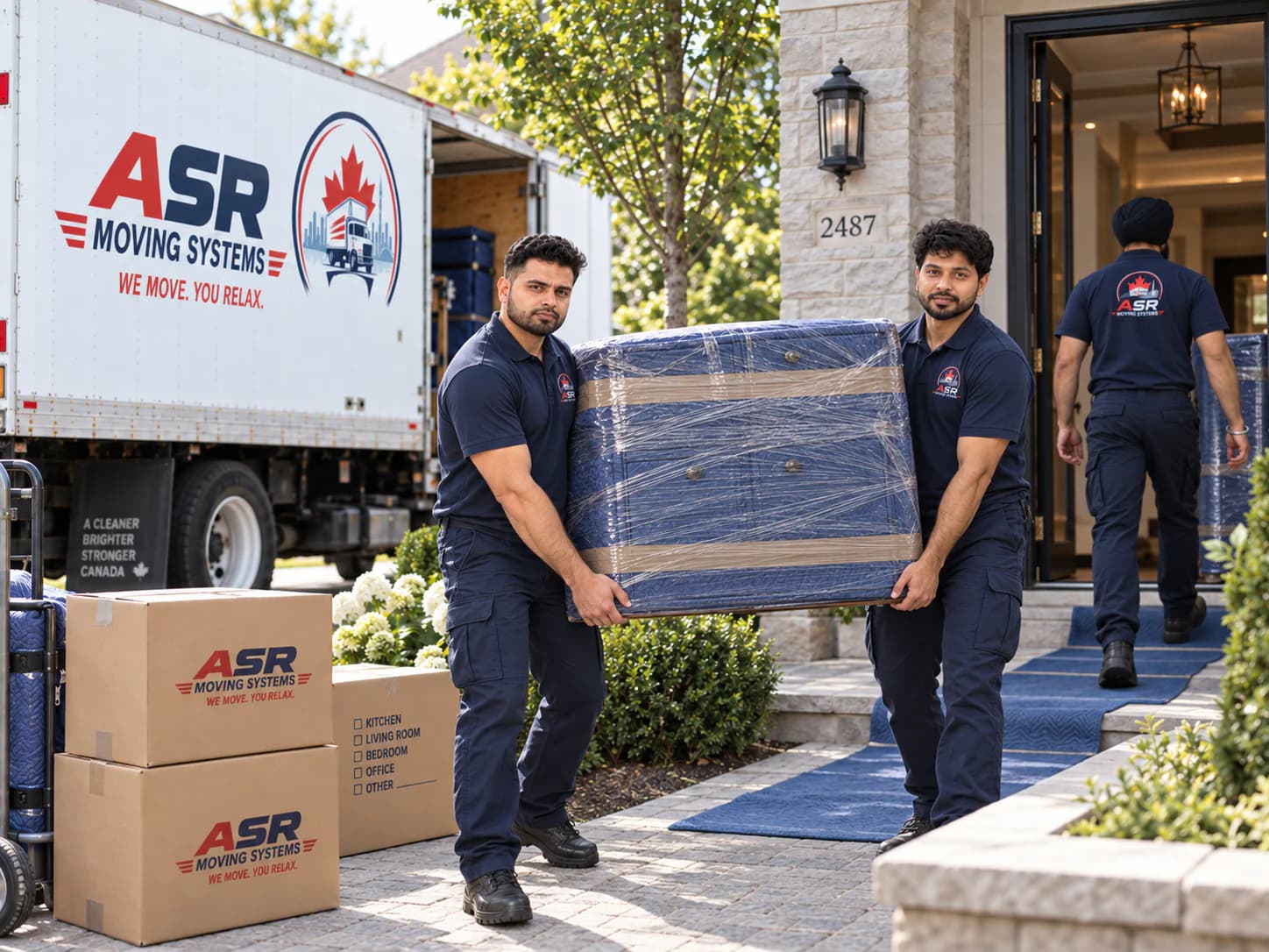 ASR Moving Systems team serving Pickering