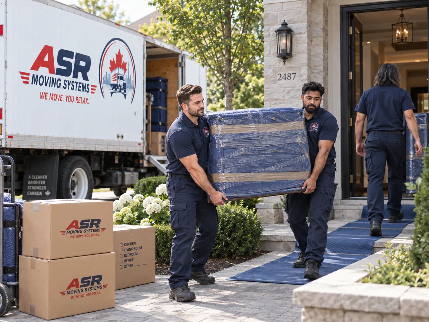 ASR Moving Systems team serving Vaughan