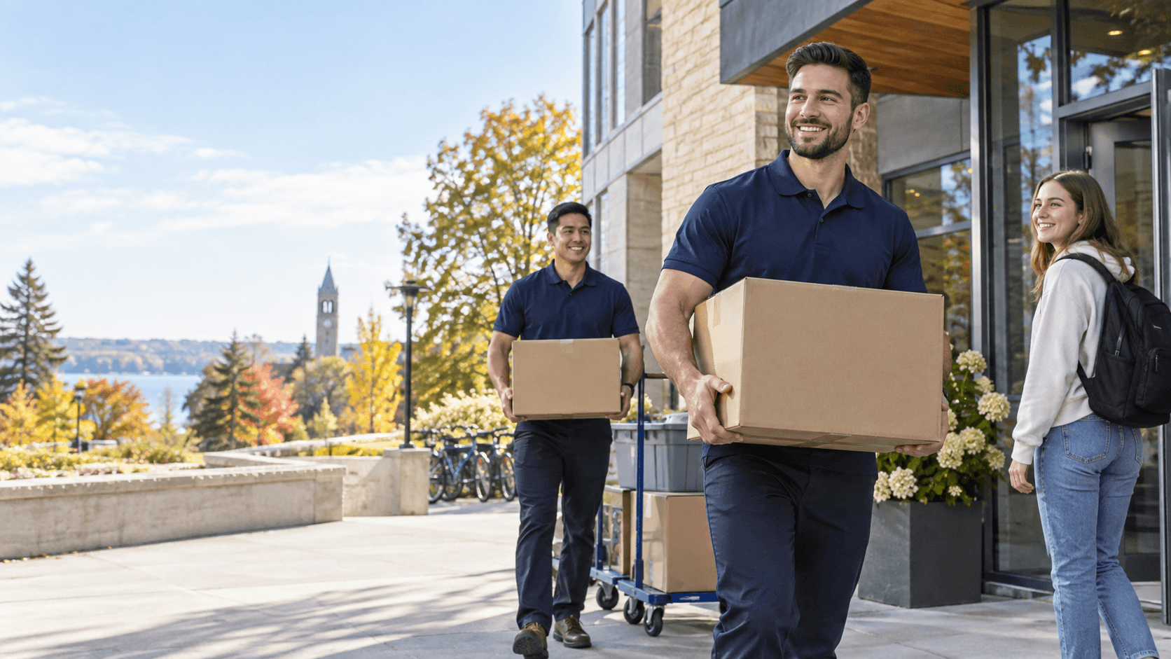 Student Moving with ASR Moving Systems